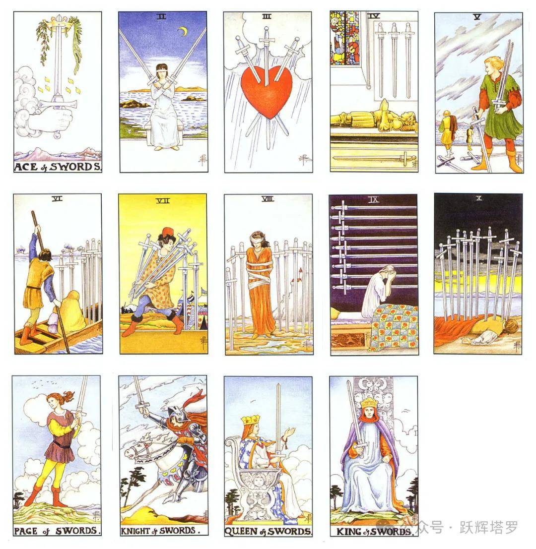 8张塔罗牌的结构 组成与差别ky开元棋牌塔罗教学科普：7(图3)